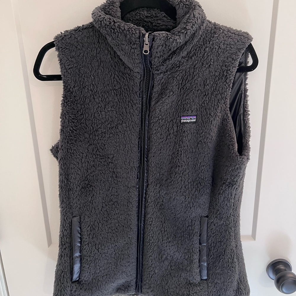 Patagonia Sherpa Fleece Vest - Charcoal